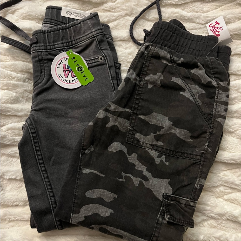 2 pairs grey NWT pants